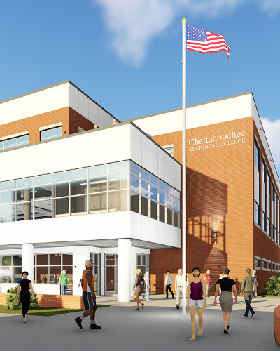 Chattahoochee Technical College — MEP coordination by Southeast BIM Services
