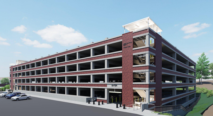 UGA West Campus Parking Deck II — MEP coordination by Southeast BIM Services