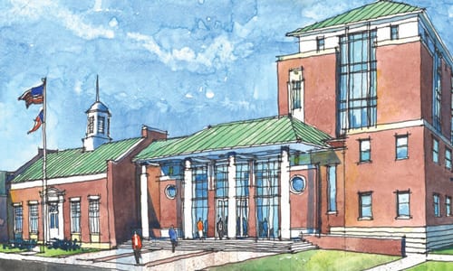 Rockdale County Judicial and Administrative Complex — MEP coordination by Southeast BIM Services