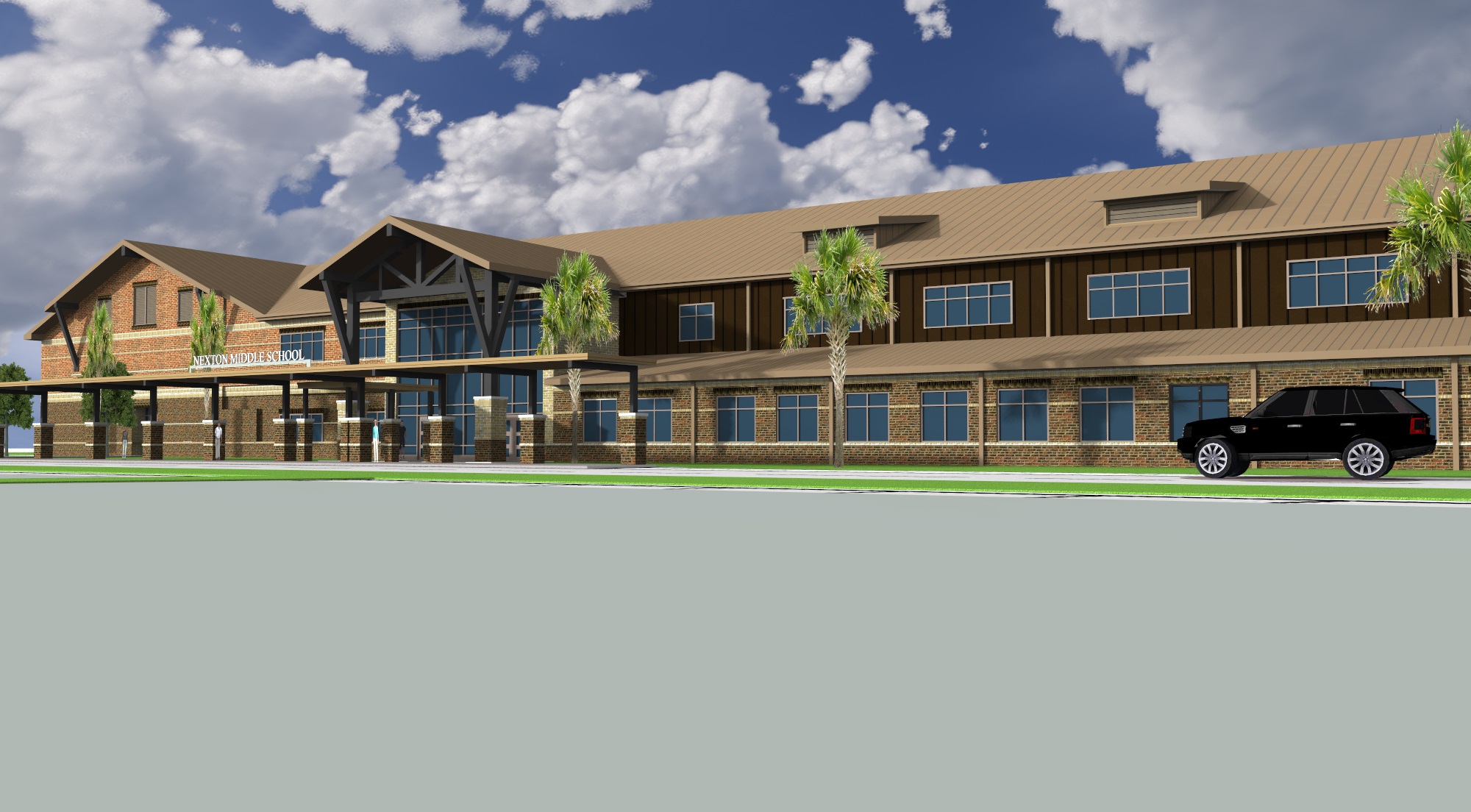 The Nexton Middle School — MEP coordination by Southeast BIM Services